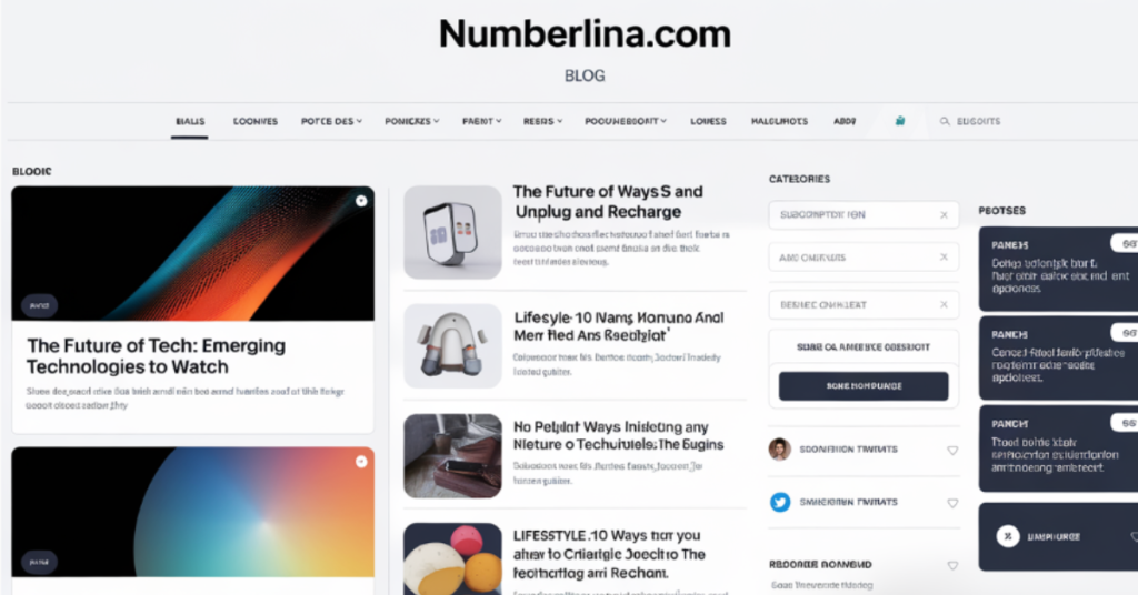 numberlina.com blog