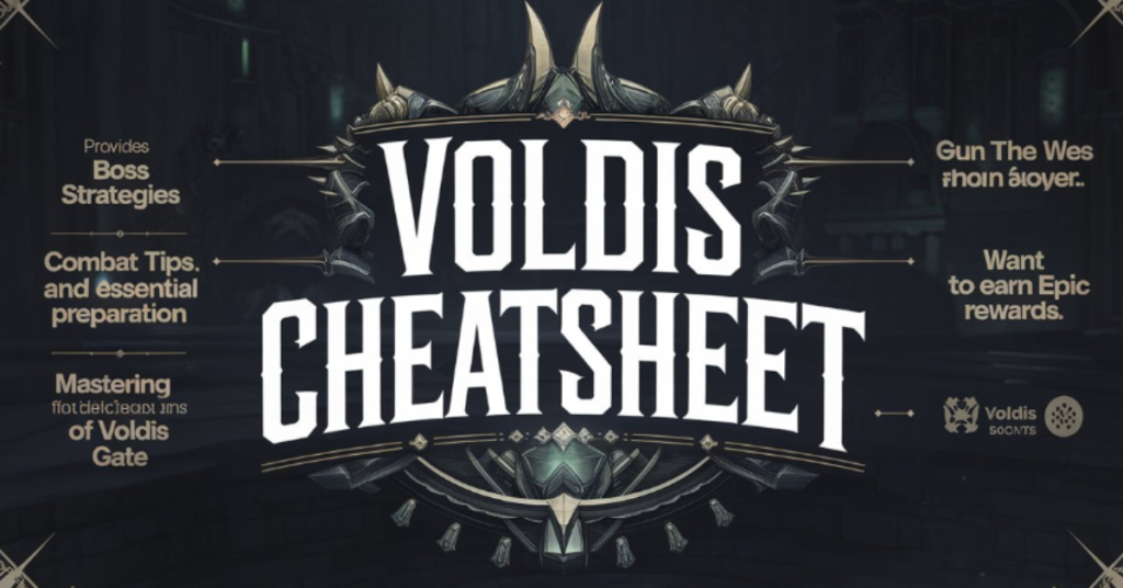 voldis cheatsheet