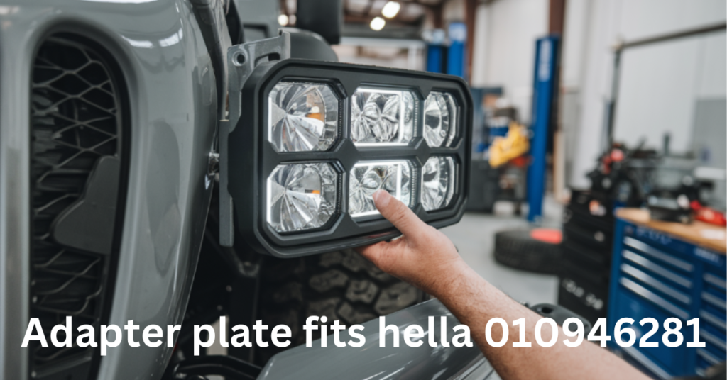 adapter plate fits hella 010946281