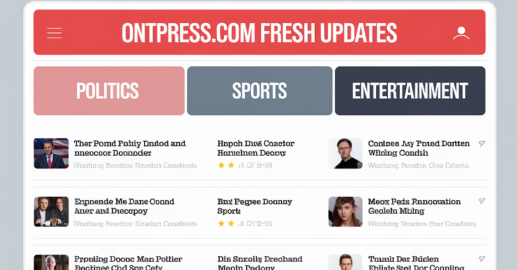 ontpresscom fresh updates 1